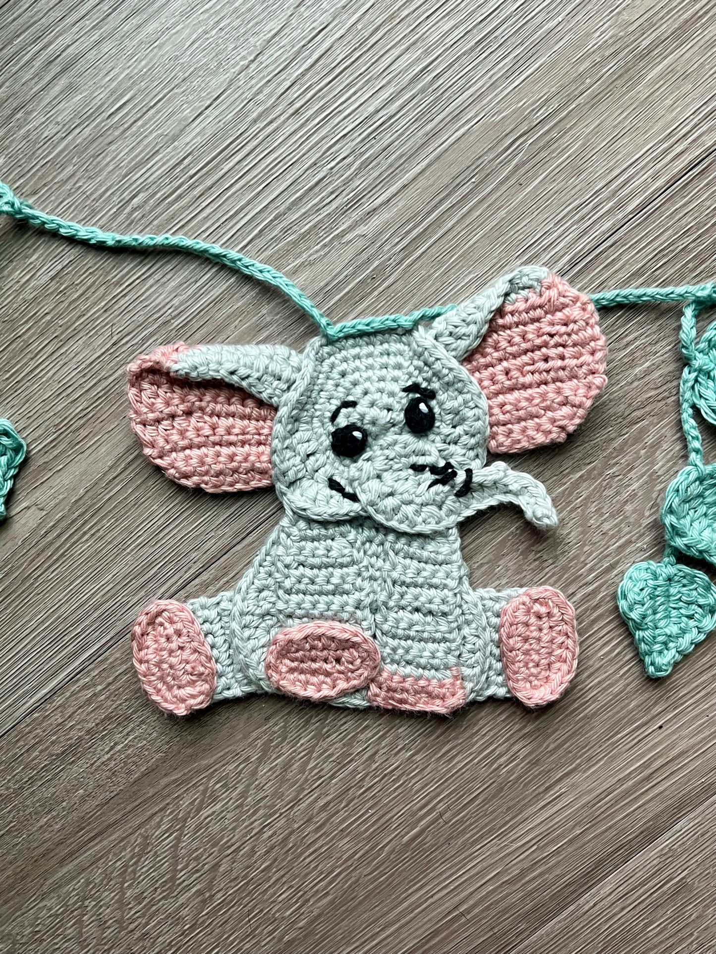 Safari Crochet Garland