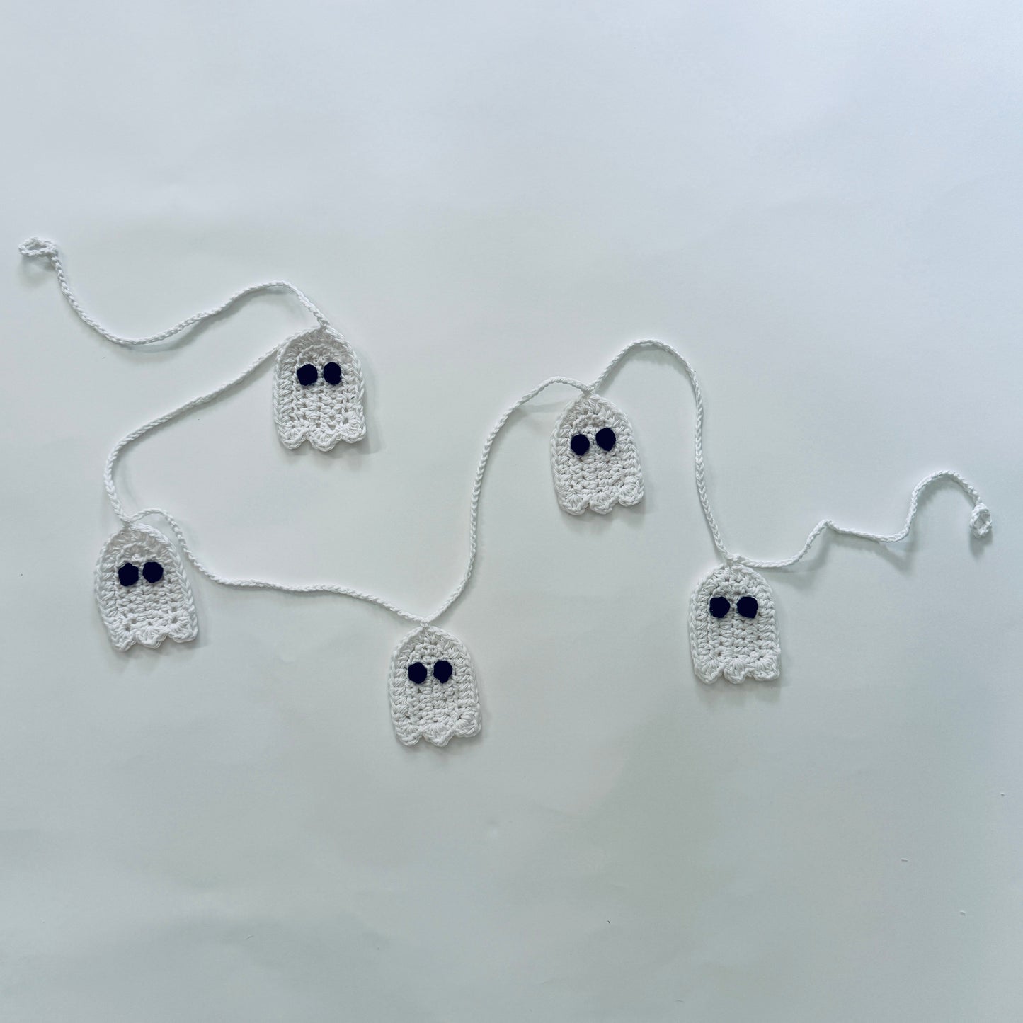 Crochet Ghost Garland