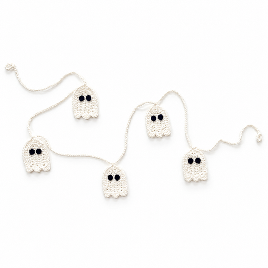 Crochet Ghost Garland