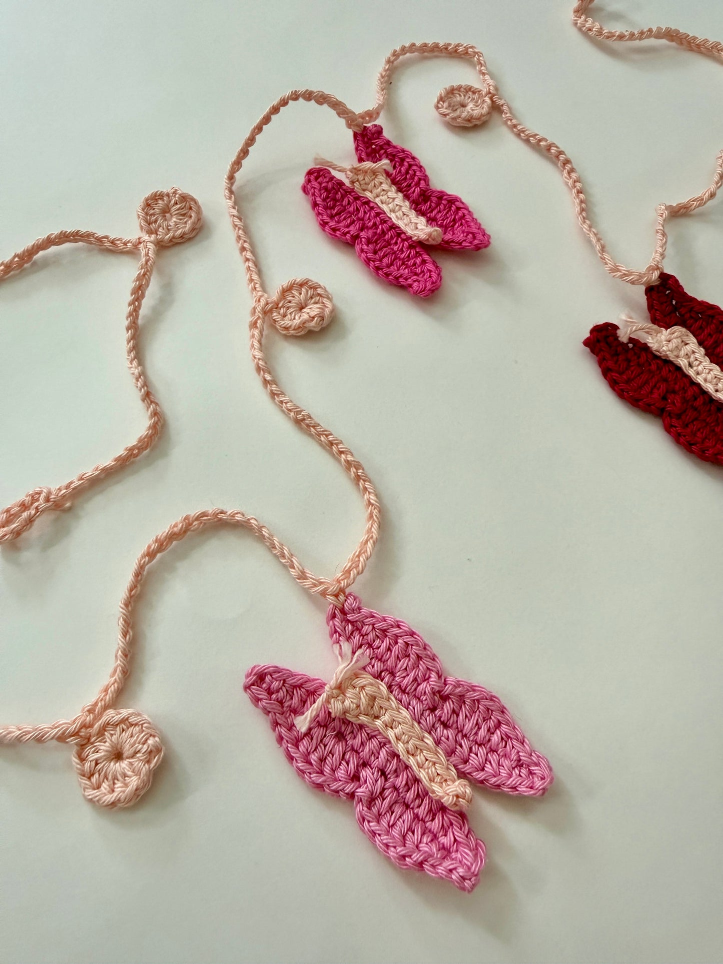 Crochet Butterfly Garland