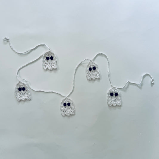 Crochet Ghost Garland