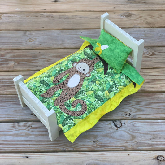 Monkey Quilt and Pillow Set