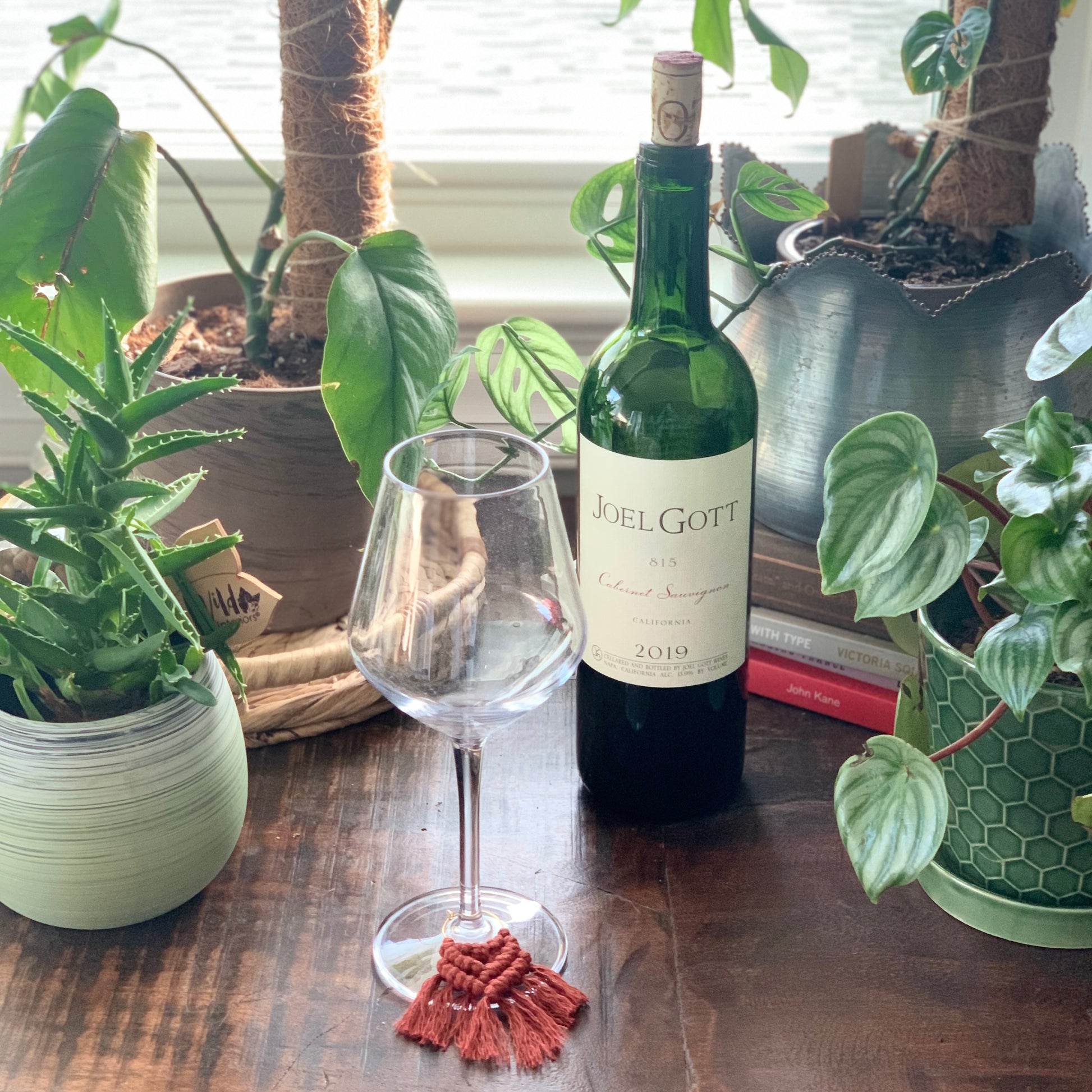 Boho Wine Charms – trendy lil' stitchery